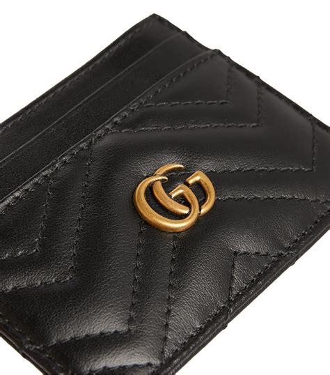 gucci kortholder dame|gucci marmont card holder.